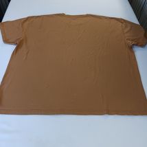 Carhartt K87 BRN Men's Brown Cotton Short Sleeve T-Shirt Size 4XL Chest 64" image 2