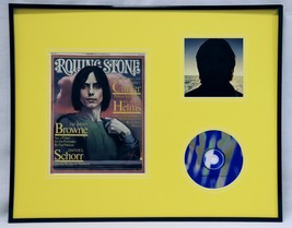 Jackson Browne 16x20 Framed Rolling Stone Cover &amp; Looking East CD Display - £62.01 GBP