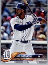 2018 Topps 639 Niko Goodrum Rookie Detroit Tigers - £0.75 GBP