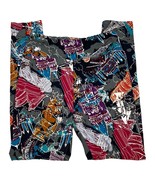 LuLaRoe Europe Landmarks Print One Size Butter Soft Leggings Vintage - $26.31 CAD