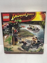 Lego Indiana Jones Kingdom of the Crystal Skull River Chase Retired Set 2008 NIB - £122.53 GBP