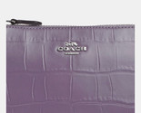 Coach Nolita 19 Croc Embossed Wristlet Purse Clutch Wallet ~NWT~ CN382 - £75.89 GBP