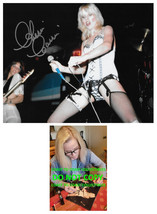 Cherie Currie The Runaways singer signed 8x10 photo COA exact proof auto... - £85.62 GBP