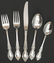 ONEIDA Louisiana 2 place settings - 10 pieces - 18/8 stainless steel flatware US - £43.15 GBP