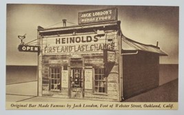 Postcard Heinolds First And Last Chance Bar Oakland California Webster S... - $5.17
