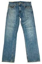 Levis 559 Relaxed Straight Fit Jeans Mens 33 x 34 Medium Blue Wash 100% Cotton - $19.79