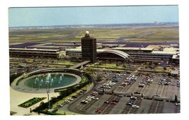 John F Kennedy International Airport JFK Postcard Idlewild Olivetti Advertising  - £14.24 GBP