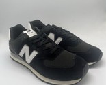 New Balance 574 Black Suede Shoes U574KN2 Men&#39;s Size 15 - £78.55 GBP