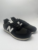 New Balance 574 Black Suede Shoes U574KN2 Men&#39;s Size 15 - £78.09 GBP
