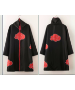 Akatsuki Cloud Kimono Akatsuki Cloak & Spiral Mask Set –Akatsuki Cosplay Robe  - $20.56 CAD - $27.42 CAD