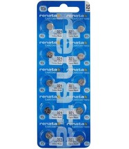10 x 321 Renata Swiss Made Lithium Coin Cell Battery SR616SW - £6.63 GBP