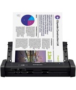 Epson DS-320 Mobile Scanner with ADF: 25ppm, TWAIN &amp; ISIS Drivers, 3-Yea... - $274.39