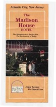 The Madison House Hotel Brochure Atlantic City New Jersey Sands Casino  - £20.82 GBP