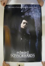 Edward Scissorhands - Peeking Art Print Poster By Unknown, 24 &quot; x 36 &quot; - £39.90 GBP