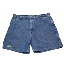 Wrangler Shorts Mens 44 Blue Carpenter Jean Casual Pockets Workwear Denim Cargo - £15.06 GBP