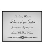 Celtic Knot Name Plates For Cremation Urns - $27.28 CAD