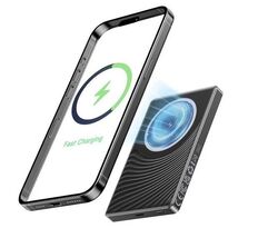 D Badness MP051 Magnetic 5000mAh Slim Power Bank Black - $41.71 CAD