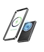 D Badness MP051 Magnetic 5000mAh Slim Power Bank Black - $542.61 MXN