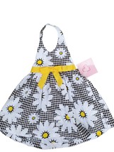 Blueberi Boulevard Heart works Girls Dress 24 Months Black White Floral NWT - £10.03 GBP