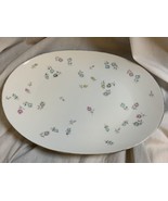 BOUQUET BY SANGO OVAL 14&quot; SERVING PLATTER MADE IN  JAPAN - $24.26