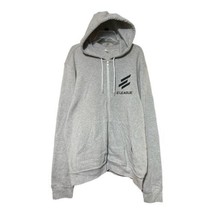 EL ELeague Unisex Gray Esports Gaming TV Full Zip Hooded Jacket Size 2XL - £14.94 GBP