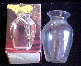 Tuscania  Lead Crystal Vase (Italy) - $7.00