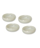 12 Nylon 1-3/8&#39;&#39; I.D. Chair Desk Table Patio Furniture Snap-on Glide Caps - £11.16 GBP