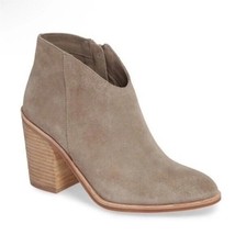 Jeffrey Campbell Kamet 2 Taupe Suede Leather Ankle Boots Size 10 - £37.98 GBP