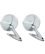 64 65 66 Ford Mustang Left Right Convex Chrome Glass Side Rear View Mirr... - $1,654.84 MXN