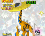 Shiny Paradox Pokemon Shiny Raging Bolt Fire 6IVs Union Circle Free Mast... - $3.95
