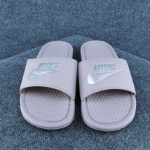 Nike  Women Slide Shoes Pink Synthetic Slip On Size 9 Medium - £19.84 GBP