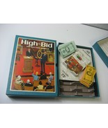 Vintage 1965 High-Bid Board Game Complete 3M Bookshelf The Auction Game - £15.63 GBP