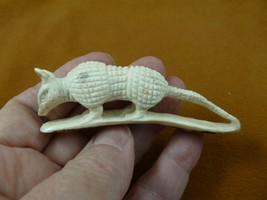 (Armad-7) Armadillo desert dillo of shed ANTLER figurine Bali detailed c... - £70.50 GBP