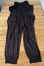 Susan graver Weekend NWOT women’s jersey knit jumpsuit size 3X black t13 - £20.19 GBP