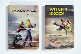 Summer Magic and Witch&#39;s Broom by Ruth Chew (1977,Paperback) Scholastic Book - £13.89 GBP
