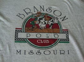 Vintage 90&#39;s Branson Missouri Polo Club punk rock grunge tourist T Shirt XL - £15.66 GBP