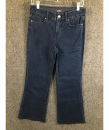 NYDJ Denim Jeans Womens Size XS (30IN Waist) Blue Stretchy Wide Flare Bo... - £14.22 GBP