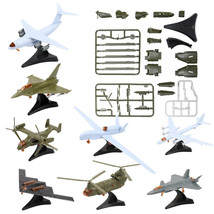 ViiKONDO 1/144 Modern Fighter Aircraft Military Warplane Puzzle Model Airplane B - £13.76 GBP