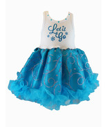 Chic Let It Go Chiffon Sleeveless Tutu Dress, 3-6x USA, Cupcakes &amp; Kisses - £41.56 GBP