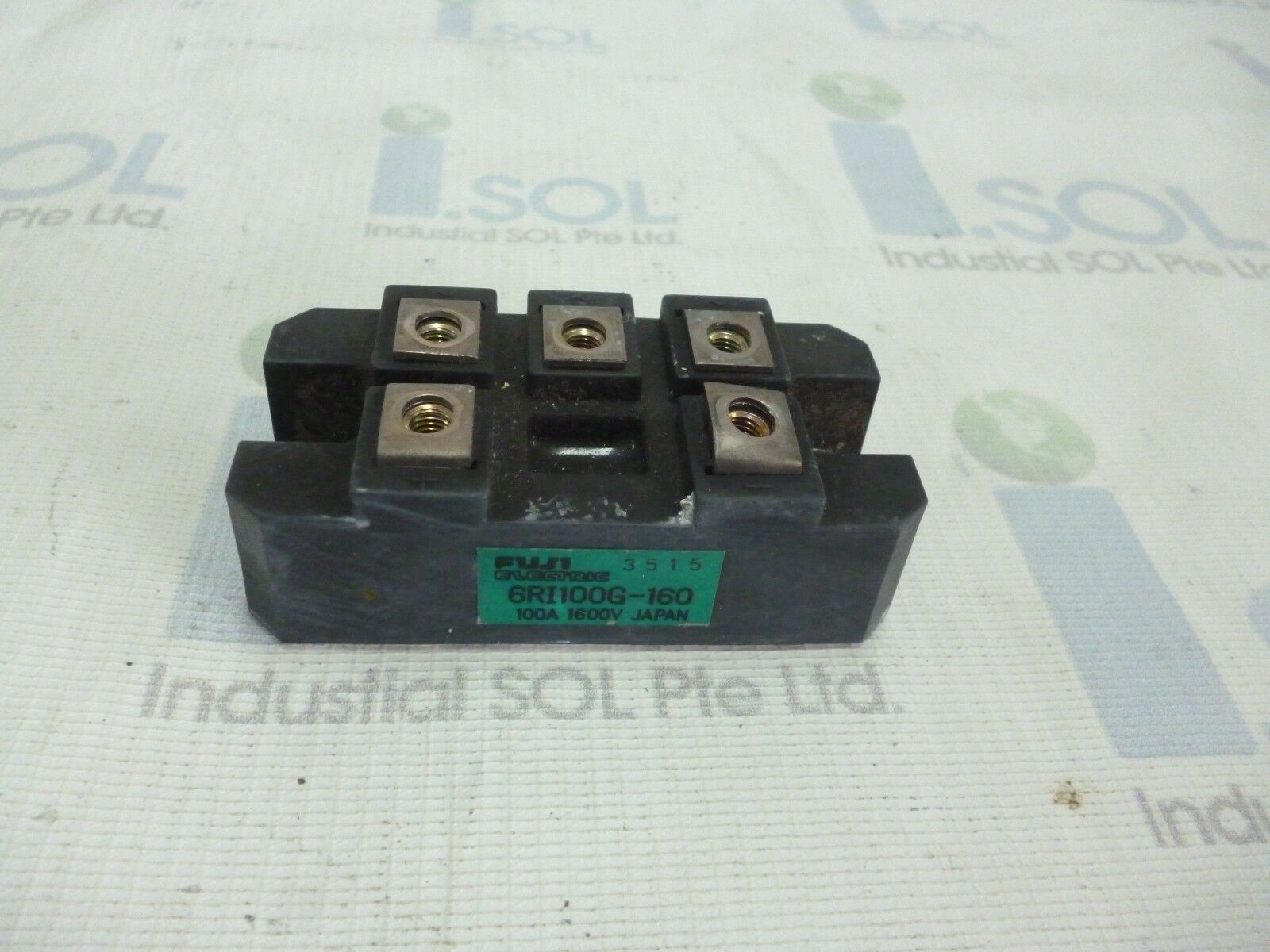 Fuji Electric 6RI100G-160 RECTIFIER MODULE 100A, 1600V 6RI100G160 **Free... - $133.40