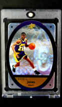 1996 1996-97 UD Upper Deck SPx #25 Eddie Jones Die-Cut Los Angeles Lakers Card - $2.88