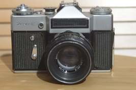 Vintage Zenit E 35mm Camera With Helios Lens . Fantastic Starter Camera - £155.84 GBP