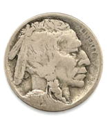 1914-D Buffalo Nickel Good Condition, Readable Date, Natural Color - $108.16