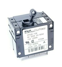 NEW FUJI ELECTRIC CP32E/15 CIRCUIT PROTECTOR AC 250V 50/60HZ 15A 1000A - £28.15 GBP