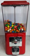 Acorn 1c Gum Dispenser 6" Square Plastic Globe Circa 1950's #2 - $149.00