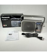 Panasonic RF-2400D Silver AM/FM Portable Radio W/ Box EUC - $21.77