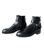 Navarro Brothers Flying Jodhpurs Black Leather Vintage Men&#39;s Boots Size ... - £318.16 GBP