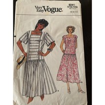 Vogue Misses Dress Sewing Pattern 9241 Sz 6 - 10 - Uncut - $10.88