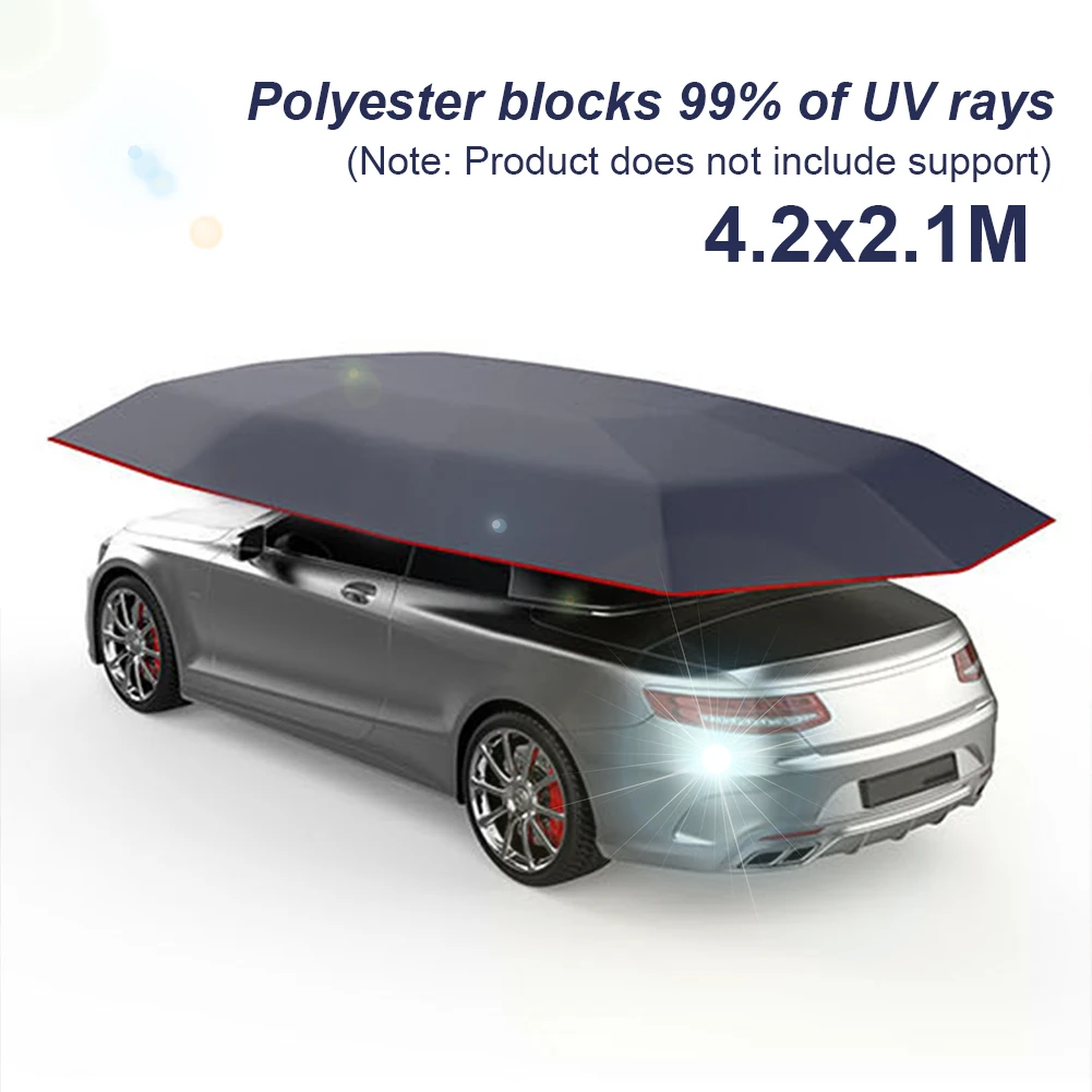 2.1x4.2m/2.3x4.5m Summer Car Cover Sunshade Canopy Sun Protection Waterproof Car - £41.48 GBP