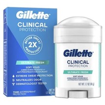 Gillette Clinical Protection Deodorant For Men, Ultimate Fresh, 1.7 fl oz - $201.60 MXN